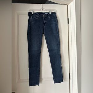AG mid-rise skinny jeans